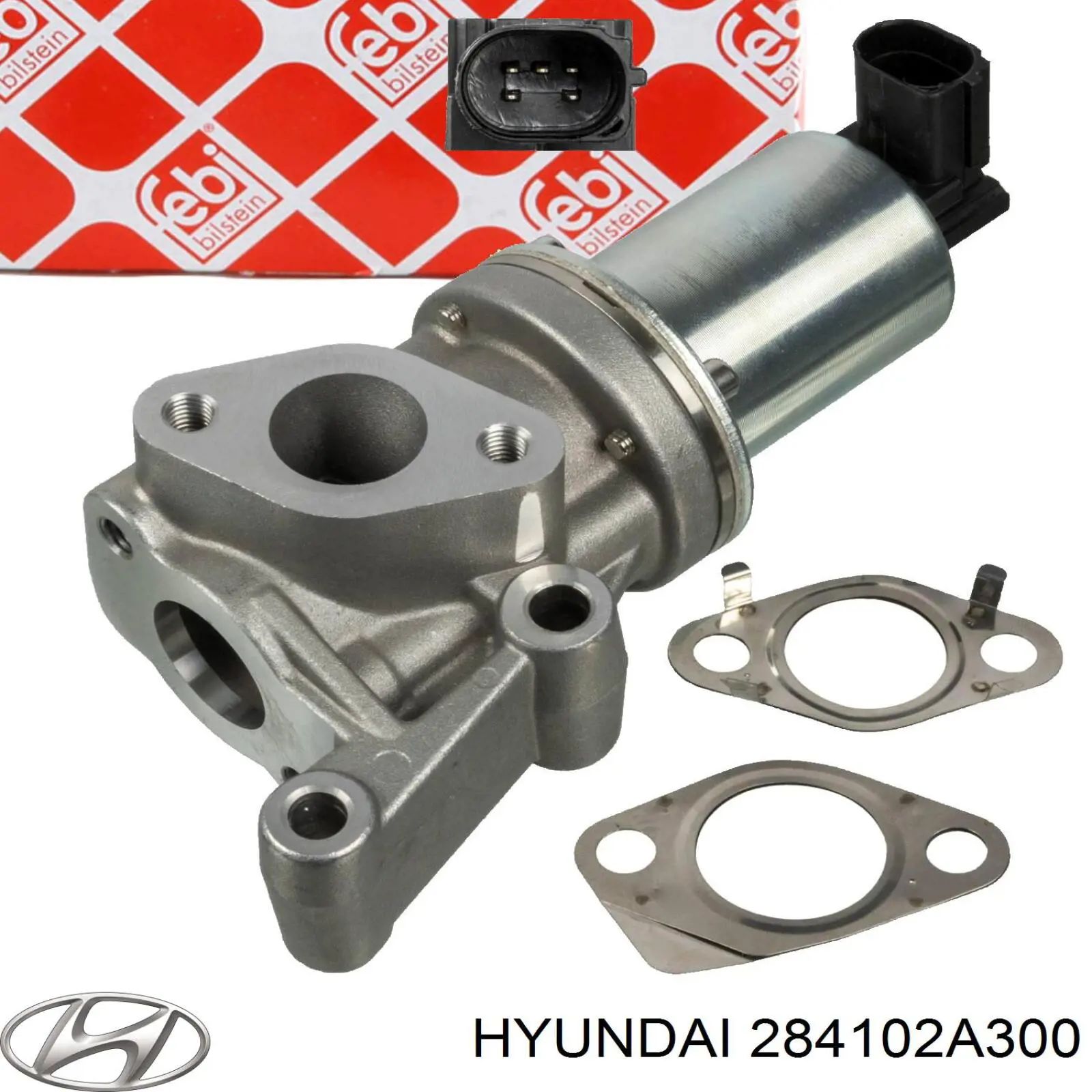 Клапан EGR Hyundai/Kia 284102A300 ціна, від 65.46 USD
