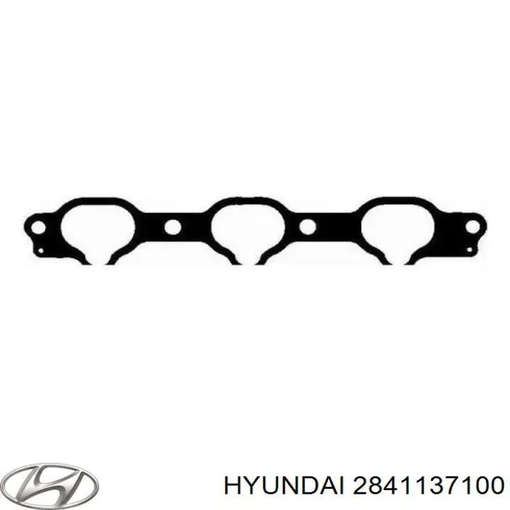 Прокладка впускного колектора, нижня Hyundai Sonata (EF) (Хендай Соната)