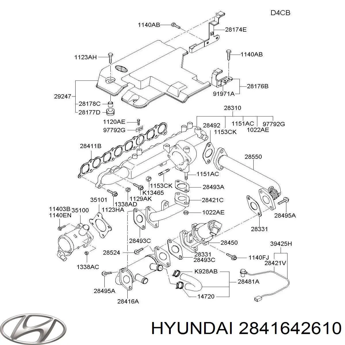 Купити 2841642610 Hyundai/Kia 