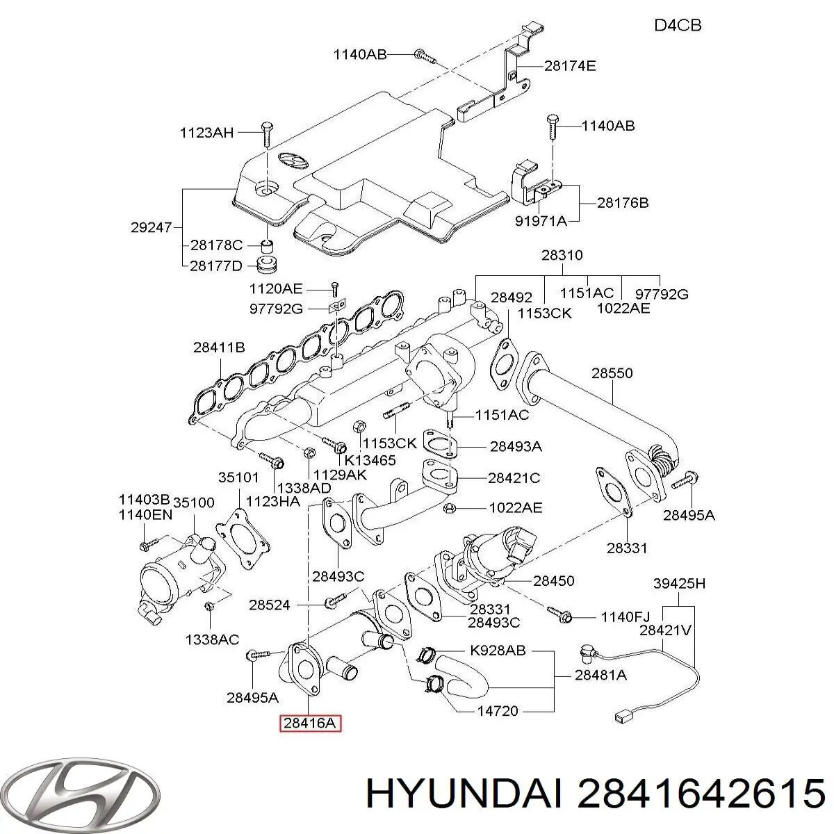 2841642610 Hyundai/Kia 