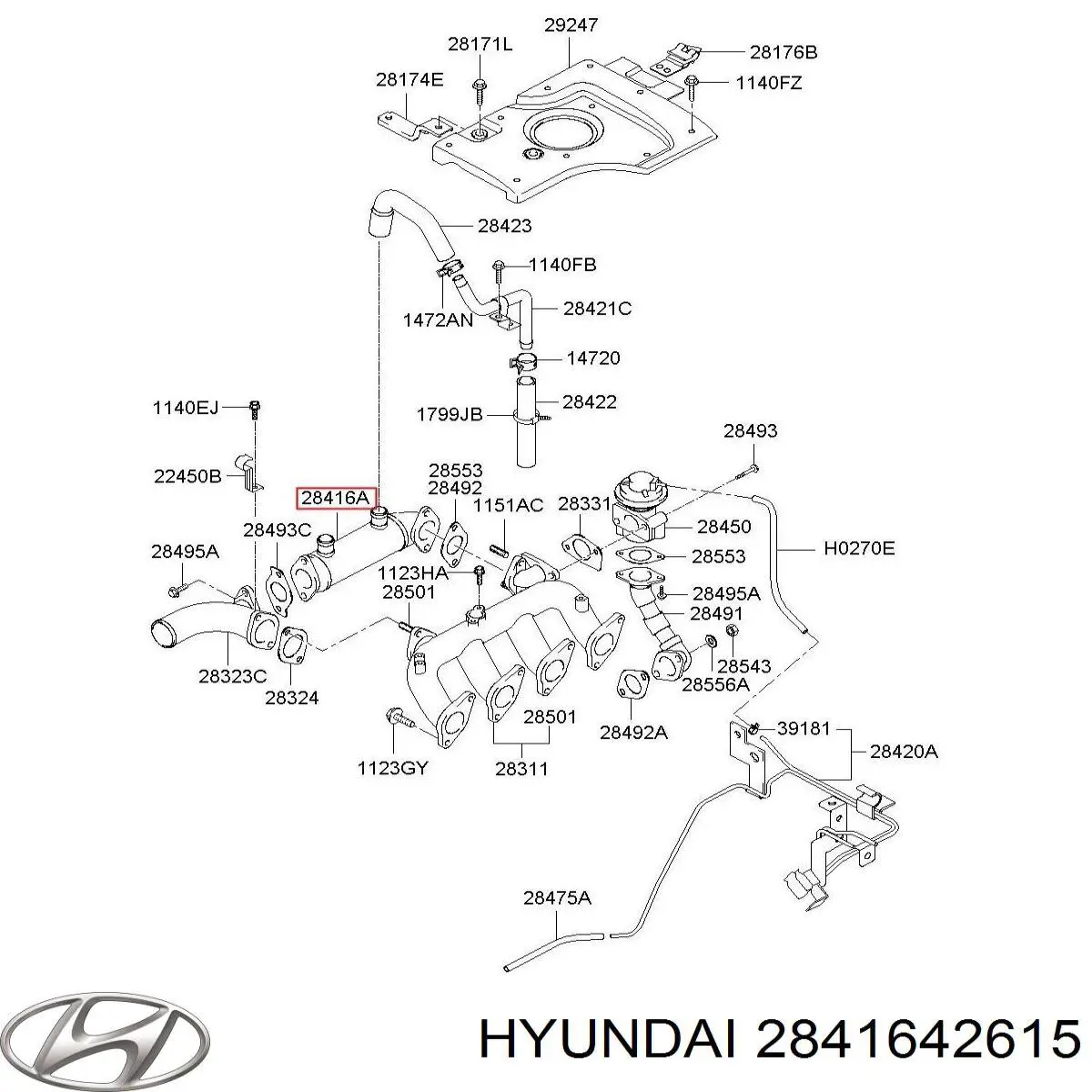 Купити 2841642615 Hyundai/Kia 