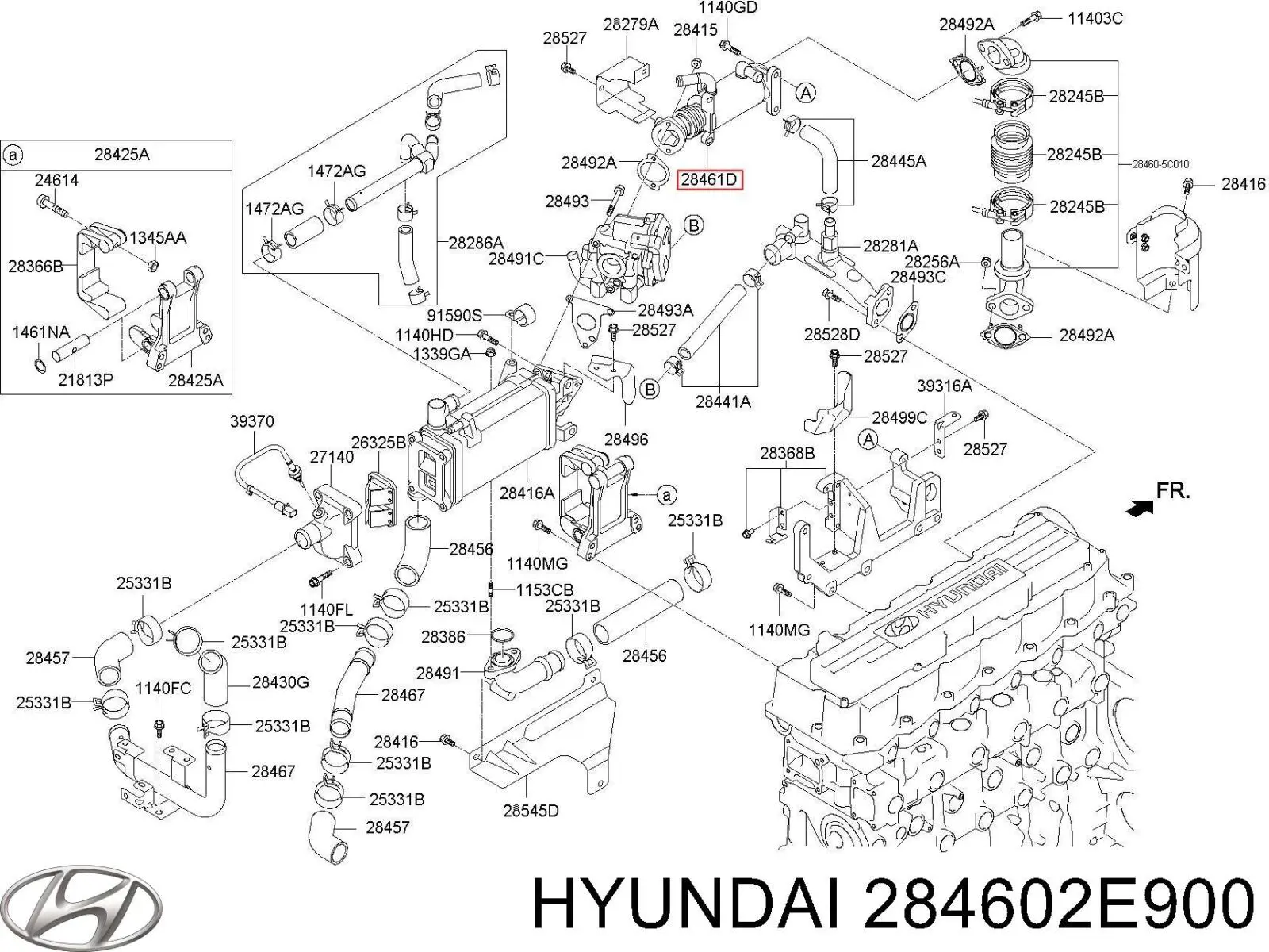  284602E900 Hyundai/Kia