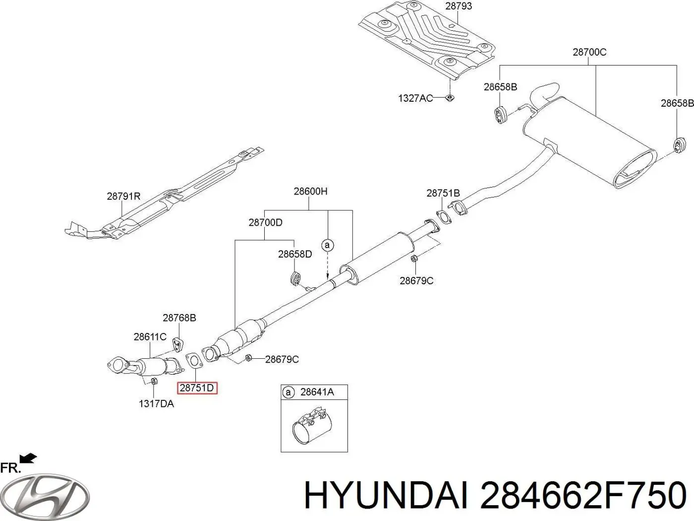 284662F750 Hyundai/Kia 