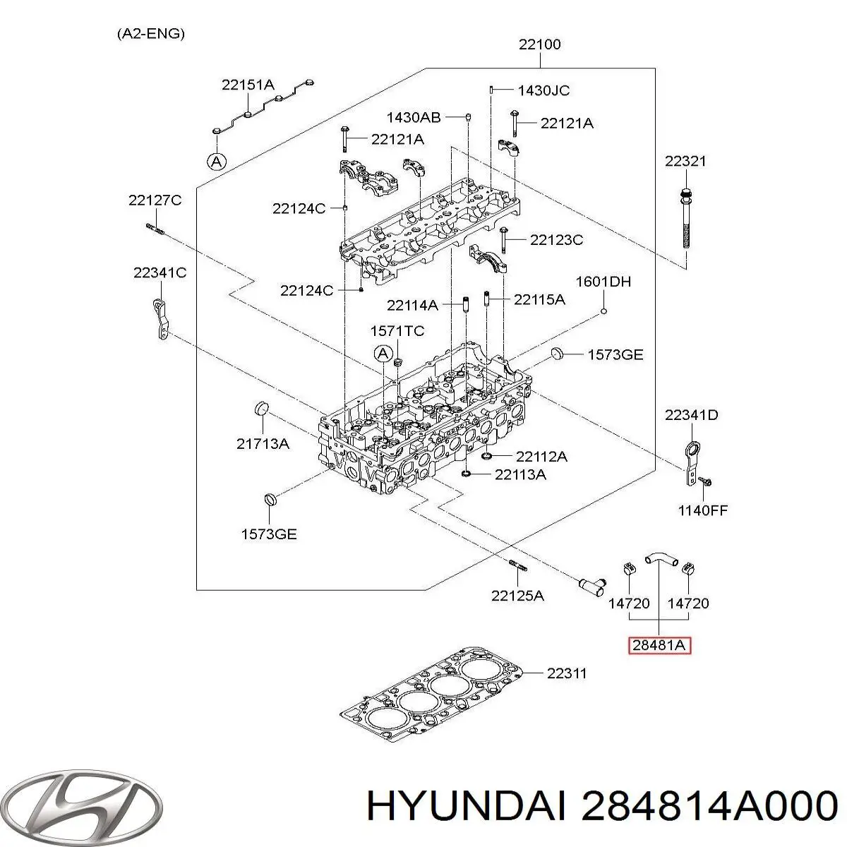  Hyundai/Kia 284814A000 ціна, від 38.05 USD