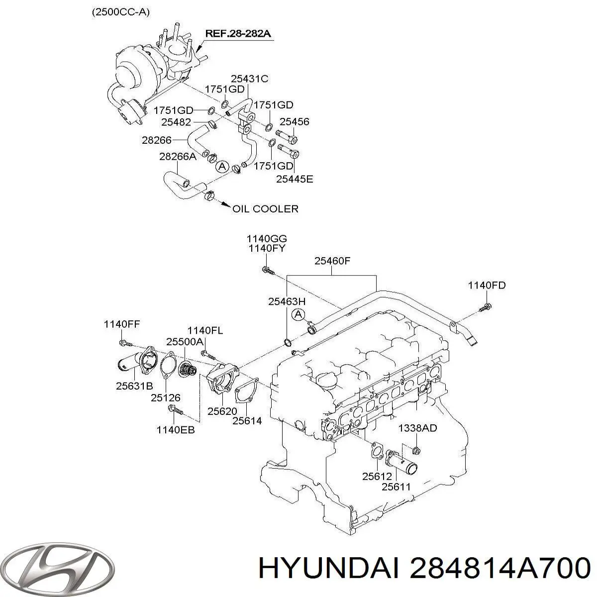  284814A700 Hyundai/Kia