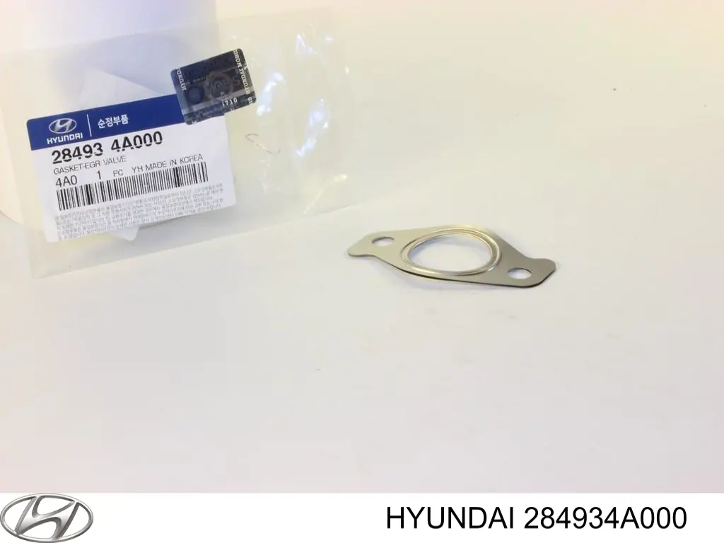 284934A000 Hyundai/Kia Прокладка EGR-клапана рециркуляції