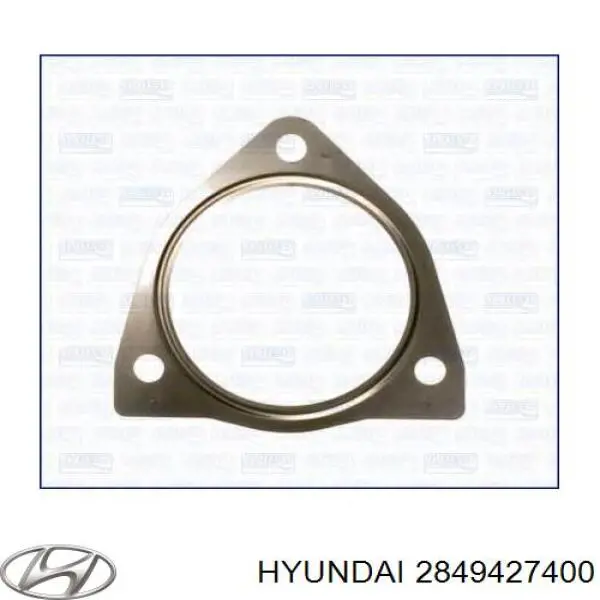Прокладка EGR-клапана рециркуляції Hyundai H-1 STAREX Starex (TQ) (Хендай H-1 STAREX)