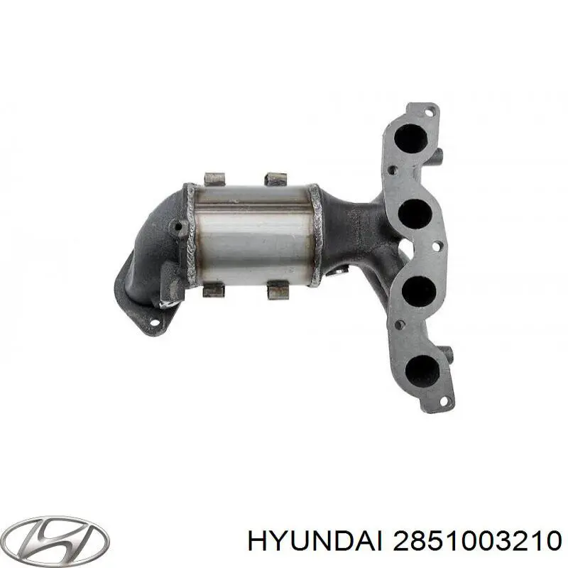Колектор випускний Hyundai I20 (PB) (Хендай Ай 20)