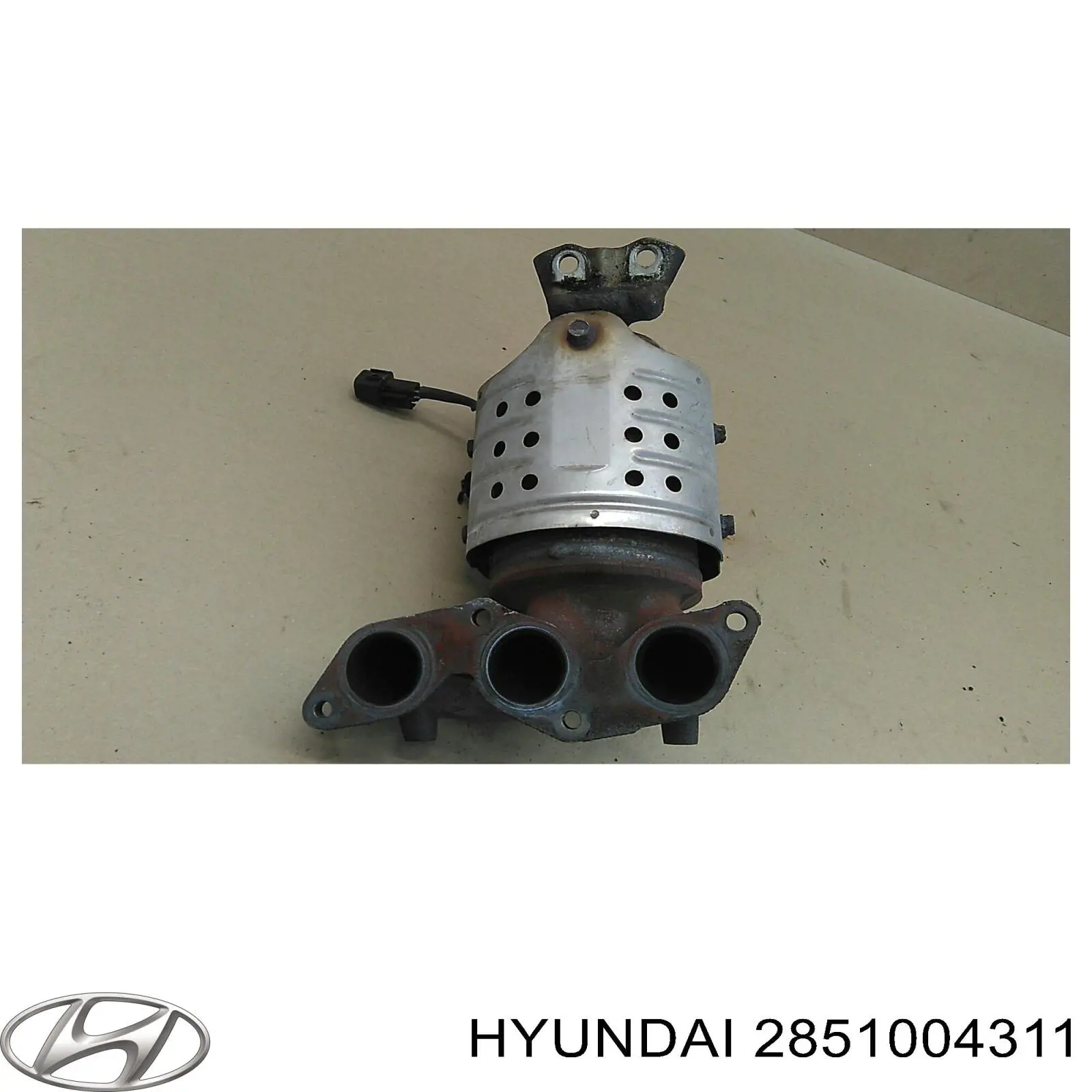 Конвертор-каталізатор (каталітичний нейтралізатор) Hyundai/Kia 2851004311 ціна, від 706.69 USD
