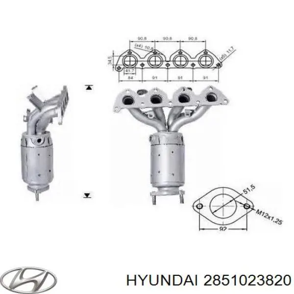  2851023820 Hyundai/Kia