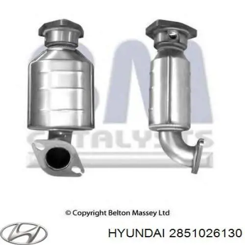 Купити 2851026130 Hyundai/Kia Випускний колектор