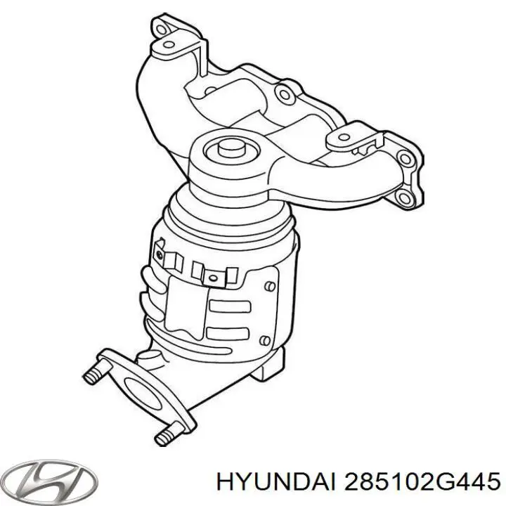  Hyundai/Kia 285102G445 ціна, від 249.72 USD