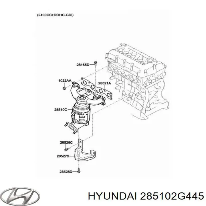  285102G445 Hyundai/Kia