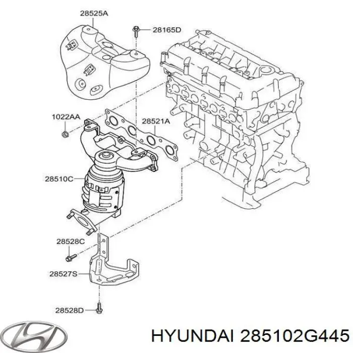 Купити 285102G445 Hyundai/Kia 