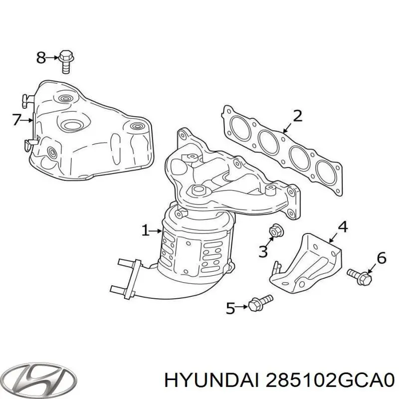  285102GCA0 Hyundai/Kia