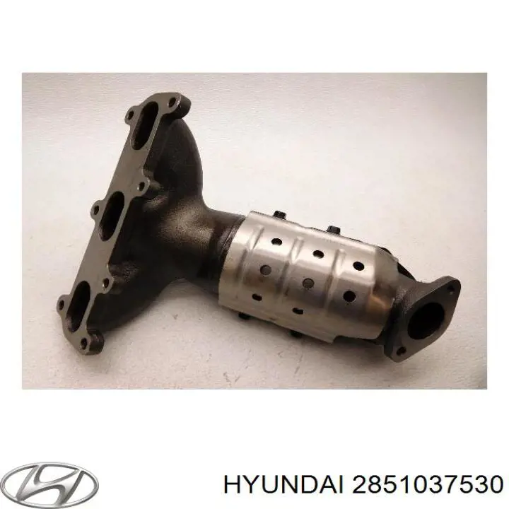 2851037530 Hyundai/Kia Конвертор-каталізатор, лівий