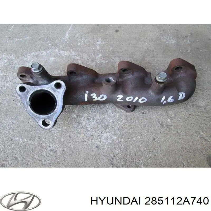 Колектор випускний Hyundai I40 (VF) (Хендай I40)