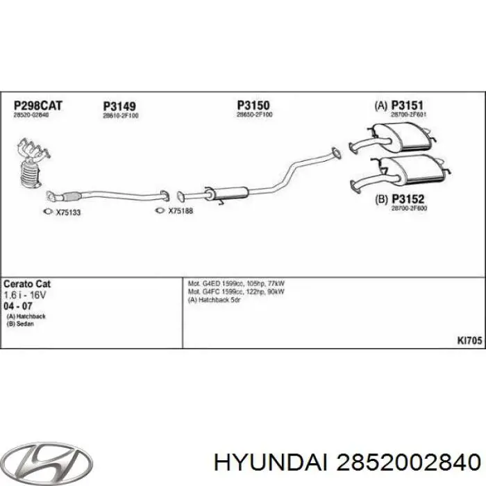 Купити HY6034T Polcar Перетворювач відпрацьованих газів