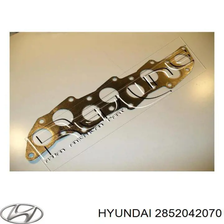 2852042070 Hyundai/Kia прокладка, впускний/випускний колектор, поєднана