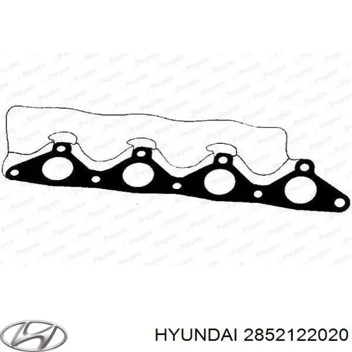 Прокладка випускного колектора Hyundai Accent (LC) (Хендай Акцент)
