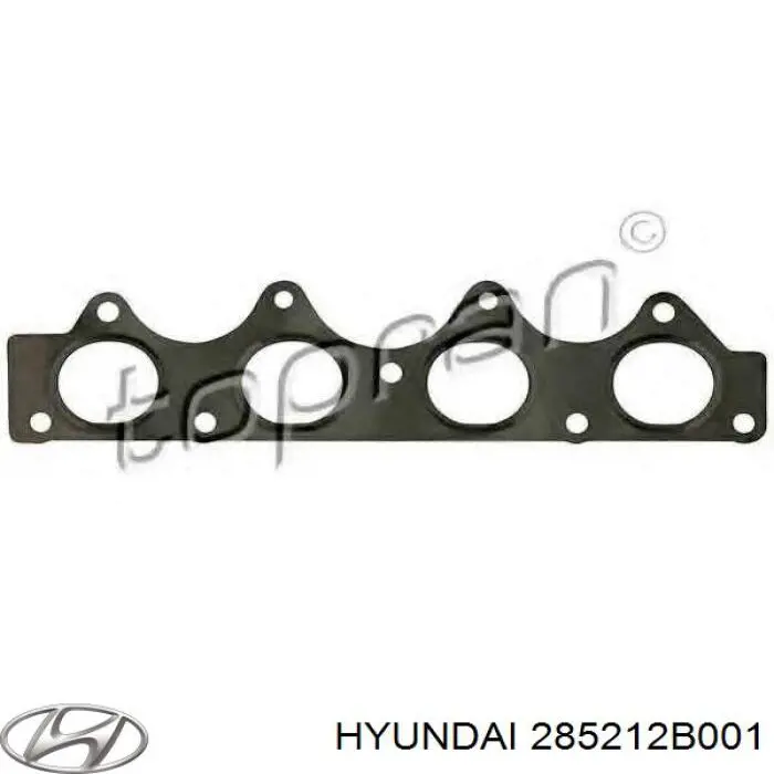 Прокладка випускного колектора Hyundai I20 (PB) (Хендай Ай 20)