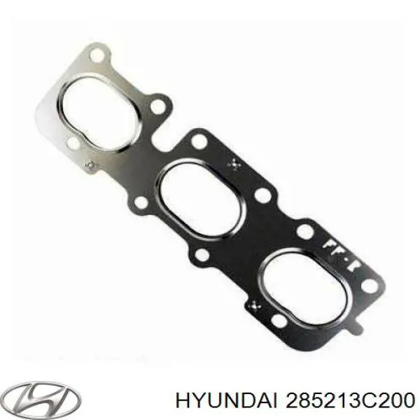 Прокладка випускного колектора, права Hyundai IX55 (Хендай Іх55)