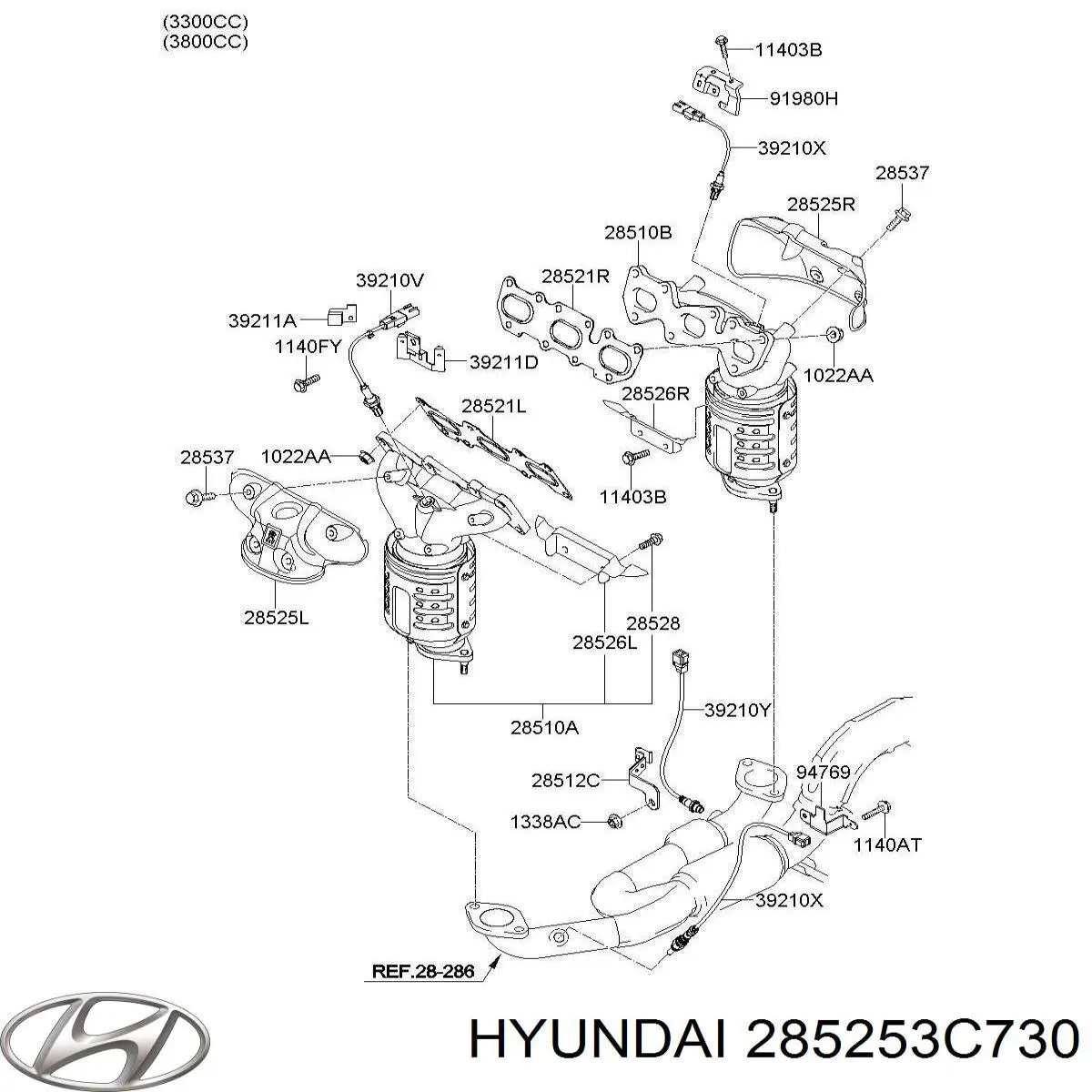 285253C730 Hyundai/Kia 