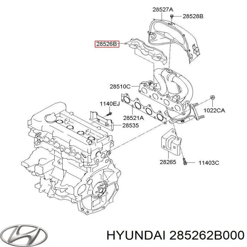 Купити 285262B000 Hyundai/Kia 