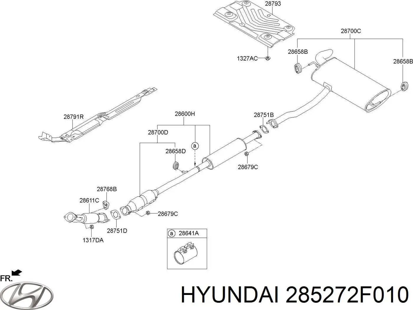  Hyundai/Kia 285272F010 ціна, від 8.87 USD