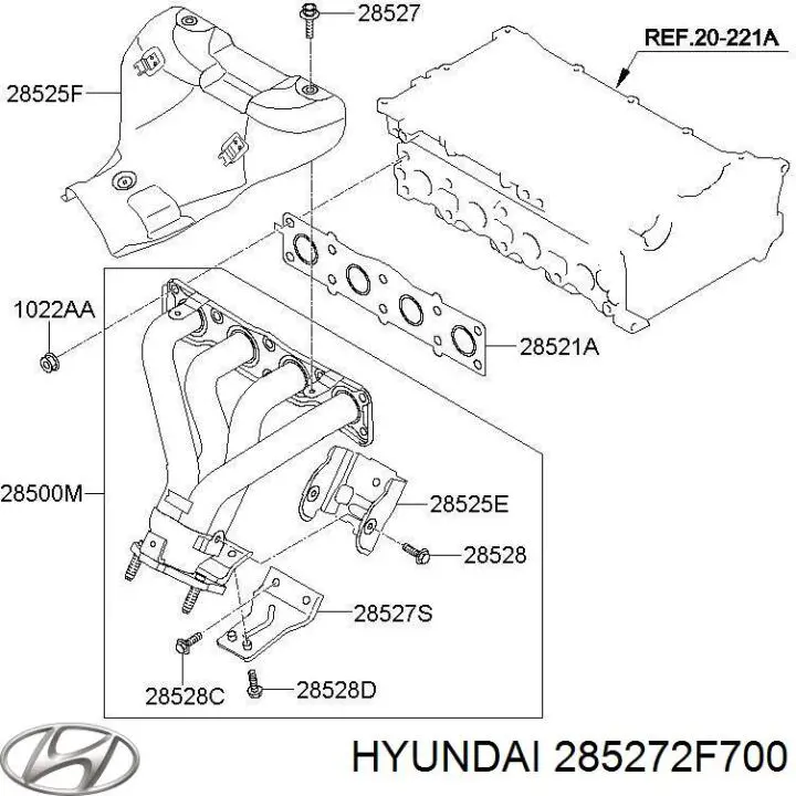 285272F700 Hyundai/Kia 