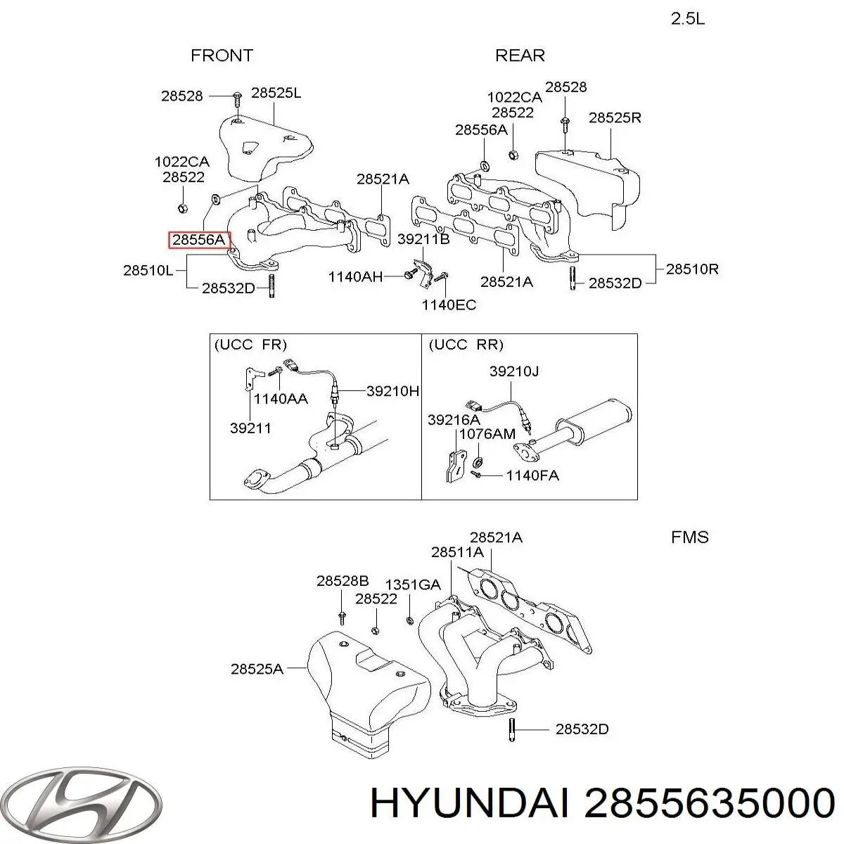  2855635000 Hyundai/Kia