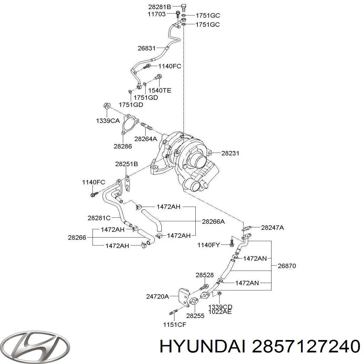 Купити 2857127240 Hyundai/Kia 