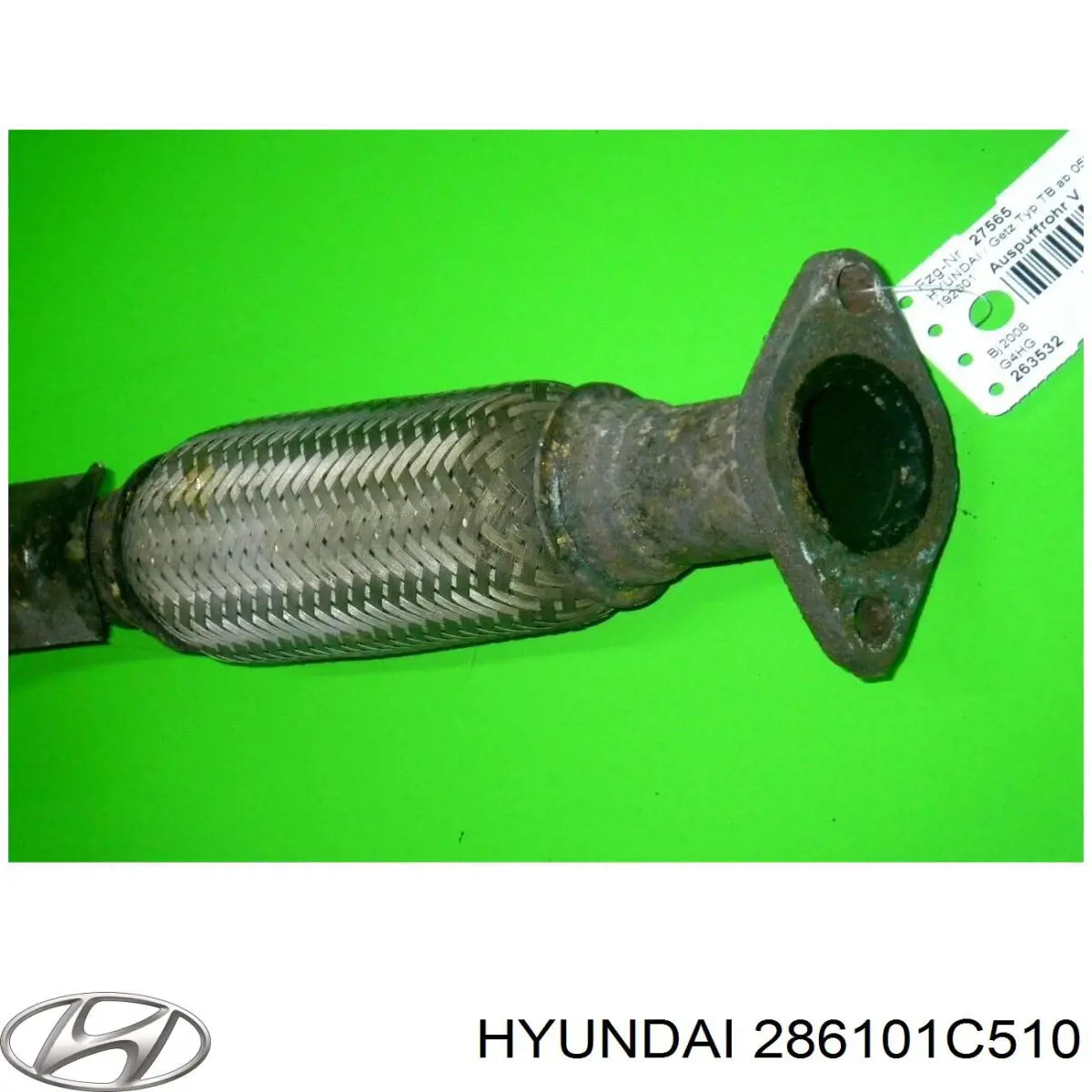 Глушник, передня частина Hyundai/Kia 286101C510 ціна, від 59.19 USD