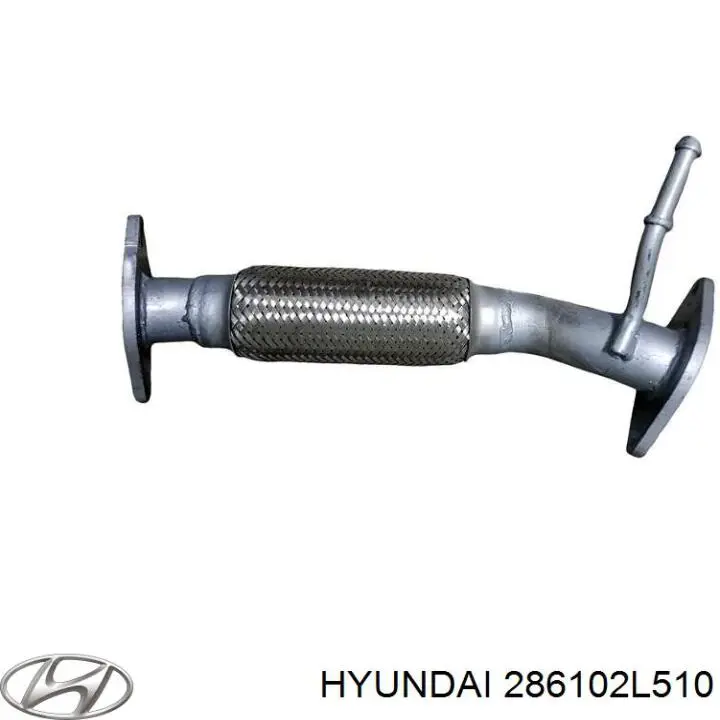 Купити 286102L510 Hyundai/Kia Труба приймальна (штани) глушника, передня