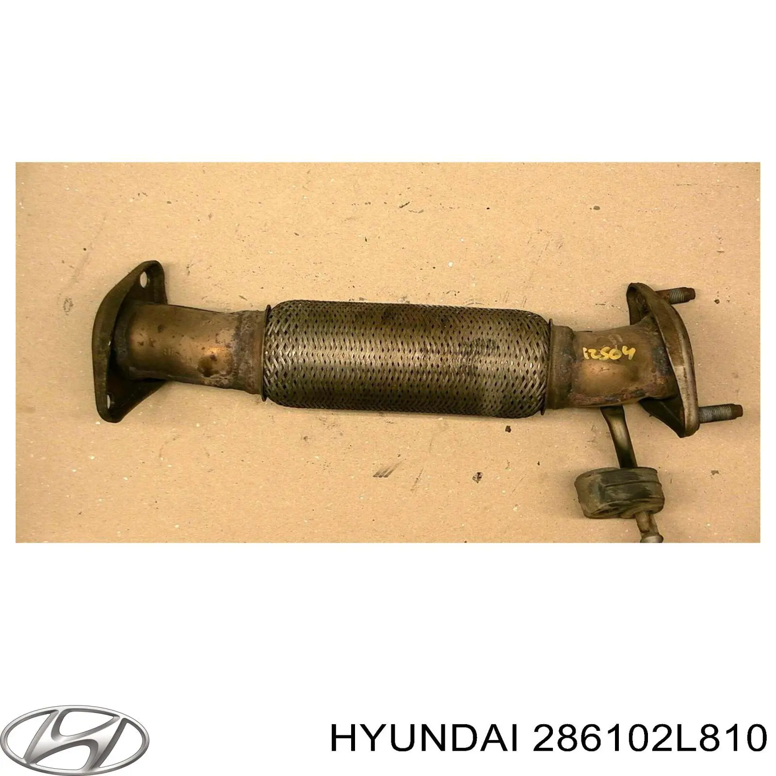 Купити 286102L810 Hyundai/Kia Труба приймальна (штани) глушника, передня