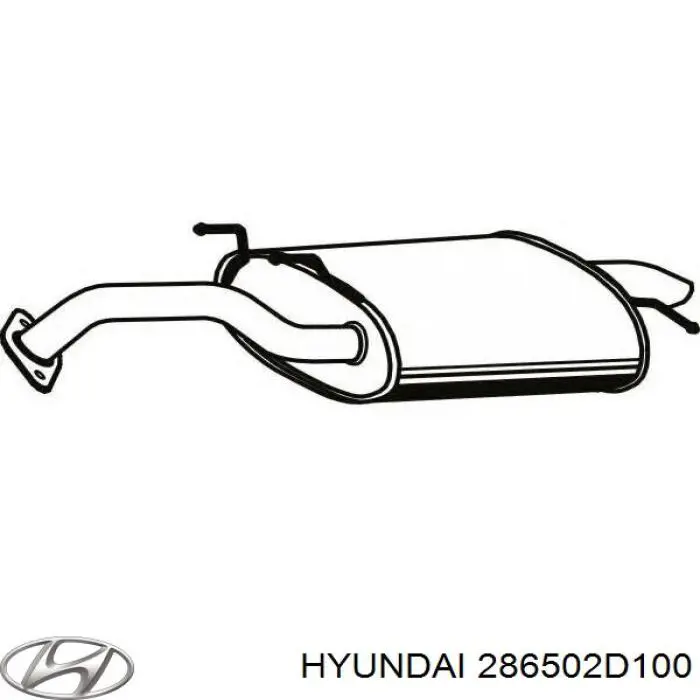  Hyundai/Kia 286502D100 ціна, від 67.04 USD