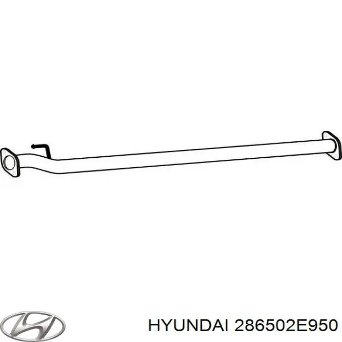 Глушник Hyundai/Kia 286502E950 ціна, від 29.29 USD