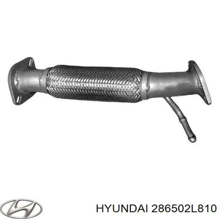 Патрубок глушника від середньої до задньої частини Hyundai I30 (FD) (Хендай Ай 30)