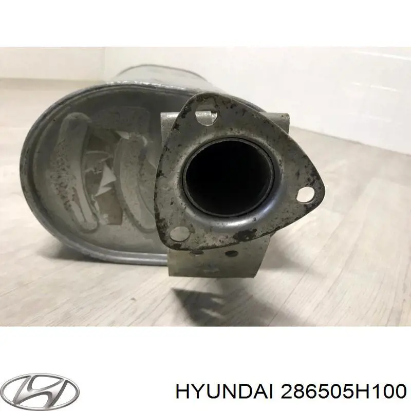 286505H100 Hyundai/Kia Середній глушник