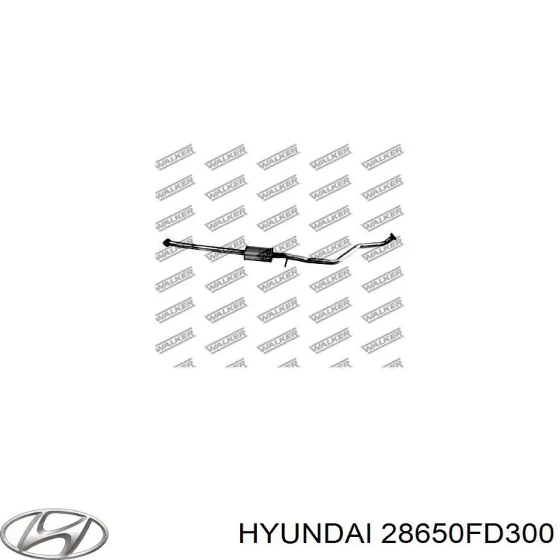 Купити 28650FD300 Hyundai/Kia Вихлоп