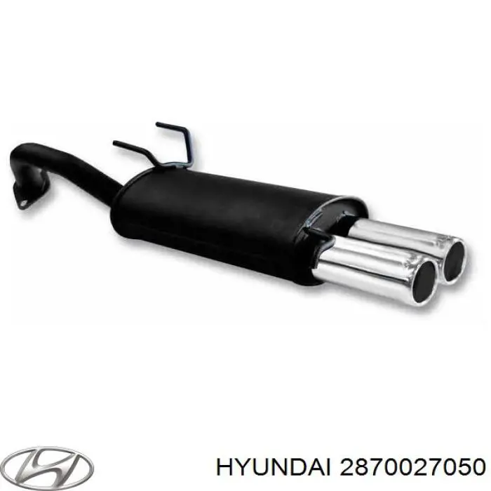 Вихлопна труба Hyundai Coupe I купе (RD) (1996 - 2002) ціна, від 15.20 USD