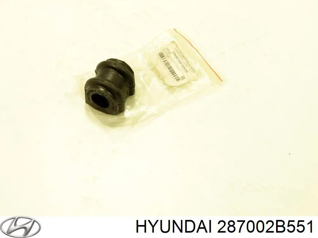 287002B550 Hyundai/Kia Глушник, задня частина
