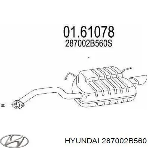  287002B560 Hyundai/Kia