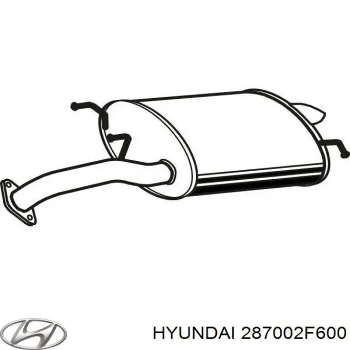  Hyundai/Kia 287002F600 ціна, від 56.22 USD