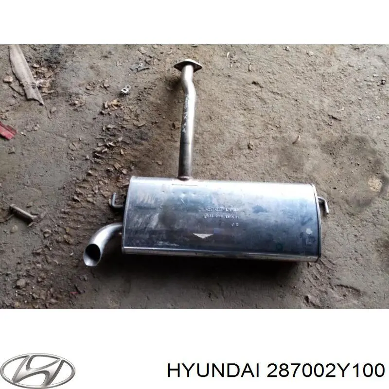 Вихлоп Hyundai/Kia 287002Y100 ціна, від 109.20 USD