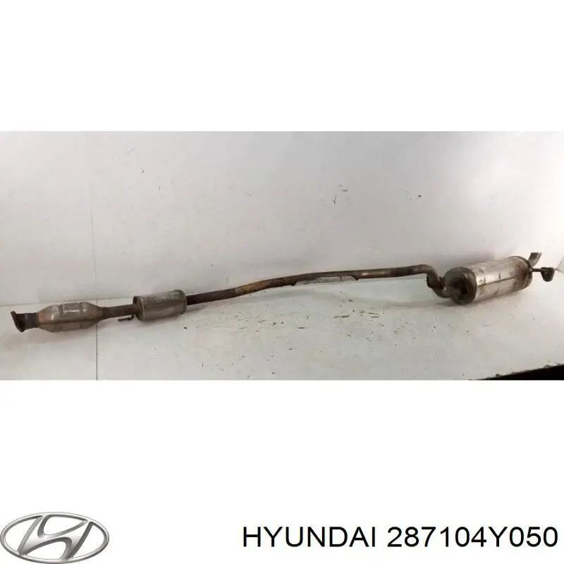 287104Y050 Hyundai/Kia Глушилка задня