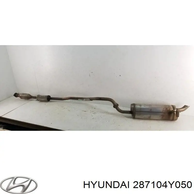 Вихлопна труба Hyundai/Kia 287104Y050 ціна, від 55.25 USD