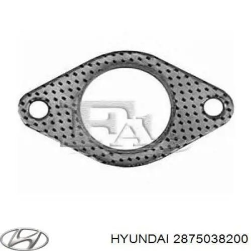 Прокладка прийомної труби глушника Hyundai/Kia 2875038200 ціна, від 1.27 USD