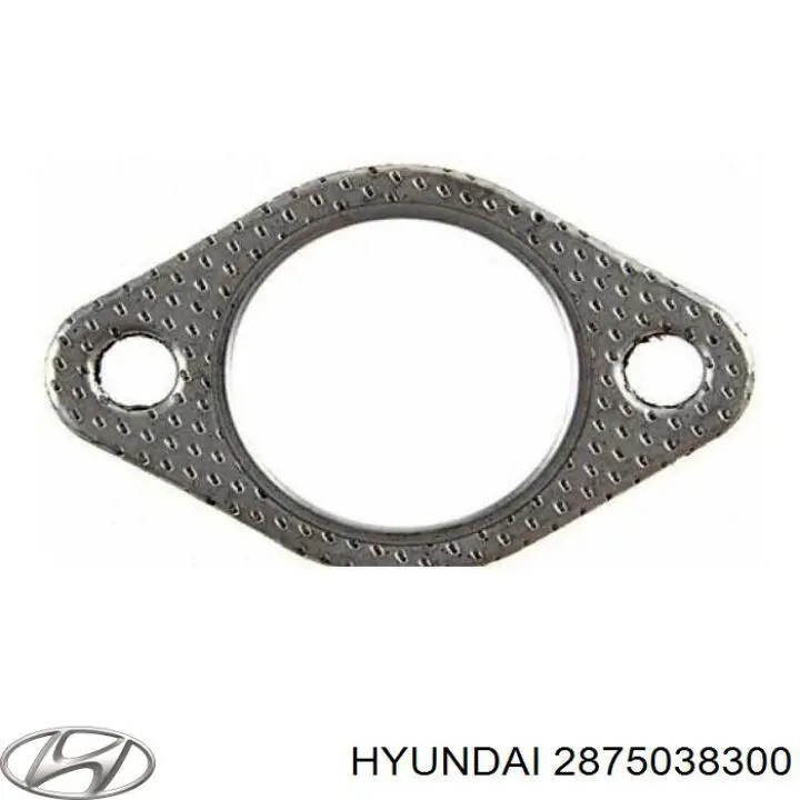 2875038300 Hyundai/Kia прокладка прийомної труби глушника