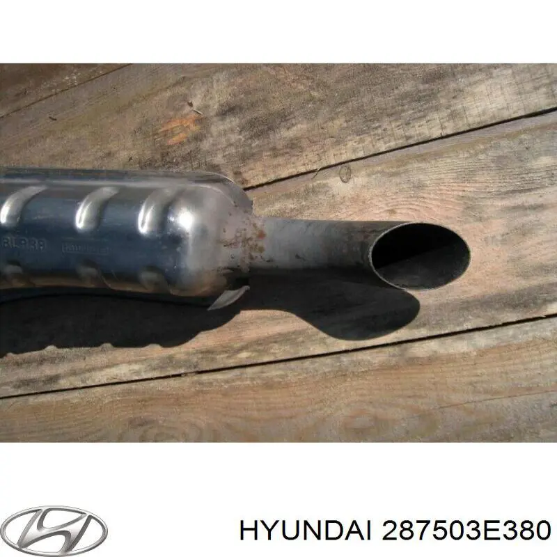 Вихлопна труба Hyundai/Kia 287503E380 ціна, від 20.14 USD